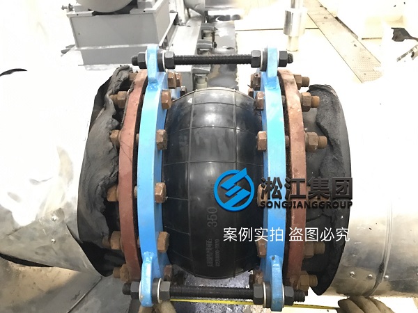 TRANE特靈冷水機(jī)組橡膠接頭現(xiàn)場 TRANE特靈冷水機(jī)組橡膠接頭現(xiàn)場